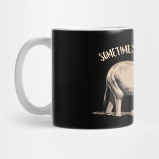 Sometimes, Size Matters - Strong Elephant Mug